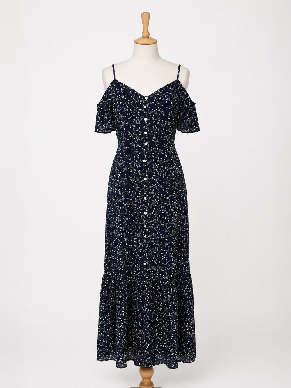 High low ruffled sundress